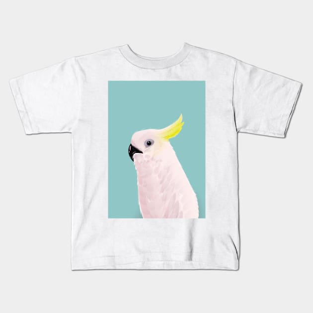 cockatiel Kids T-Shirt by nickemporium1